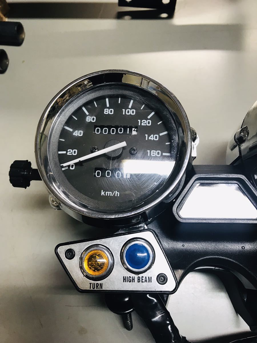 ヤマハ XJR400 メーター スピードメーター タコメーター 4HM
