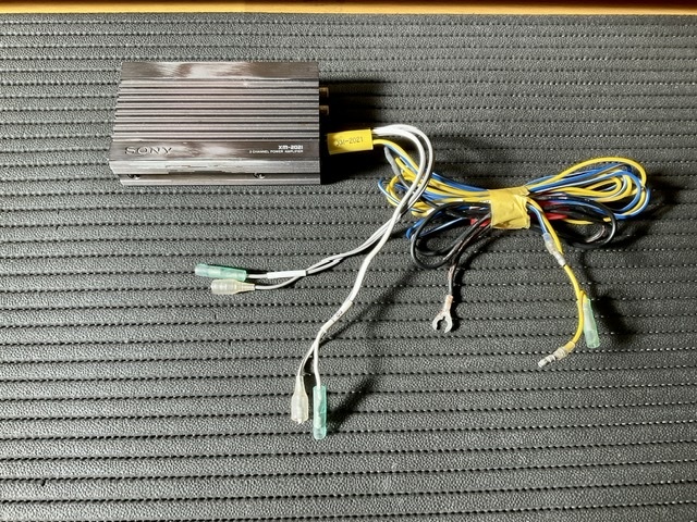 Sony ソニー XM-2021 2chアンプ コンパクト設計 日本製 made in Japan