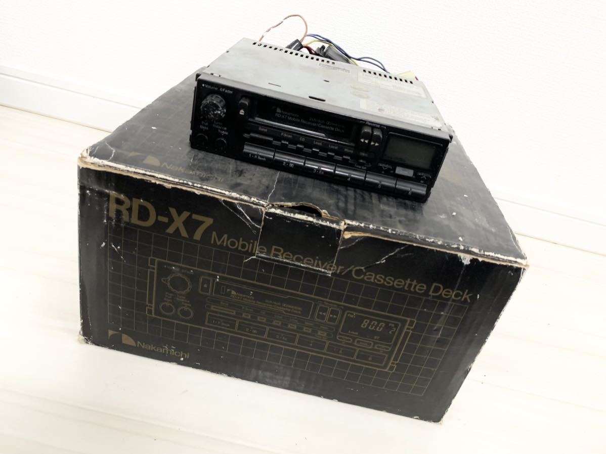 100%新品，大人気 Nakamichi RD-X7 Mobile Receiver/Cassette Deck カセットデッキ ナカミチ 元箱付き(一般)｜売買されたオークション情報、yahooの商品情報をアーカイブ公開 - オークファン 一般