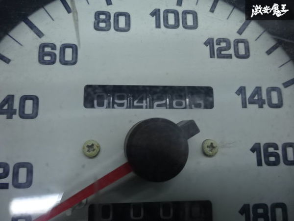 売り切り 日産 純正 S14 シルビア 後期 SR20DET MT スピードメーター 