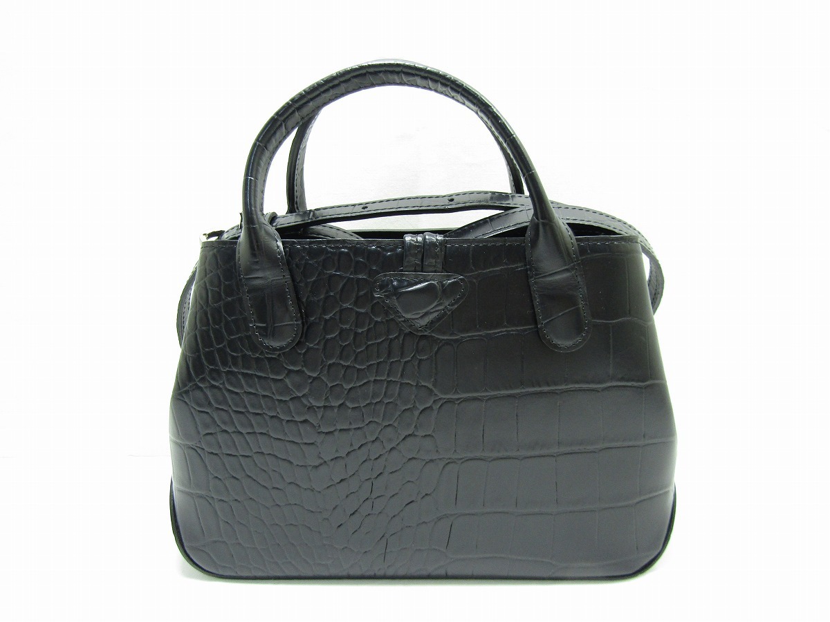 ♪売り切り 大特価 ほぼ未使用 極美品 LONGCHAMP ロンシャン ロゾ 2WAY 