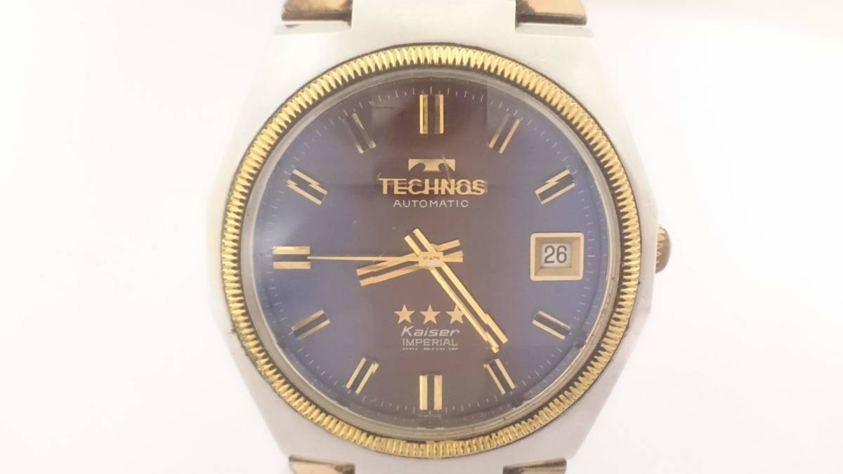 TECHNOS テクノス Kaiser IMPERIAL カイザー インペリアル 自動巻き 