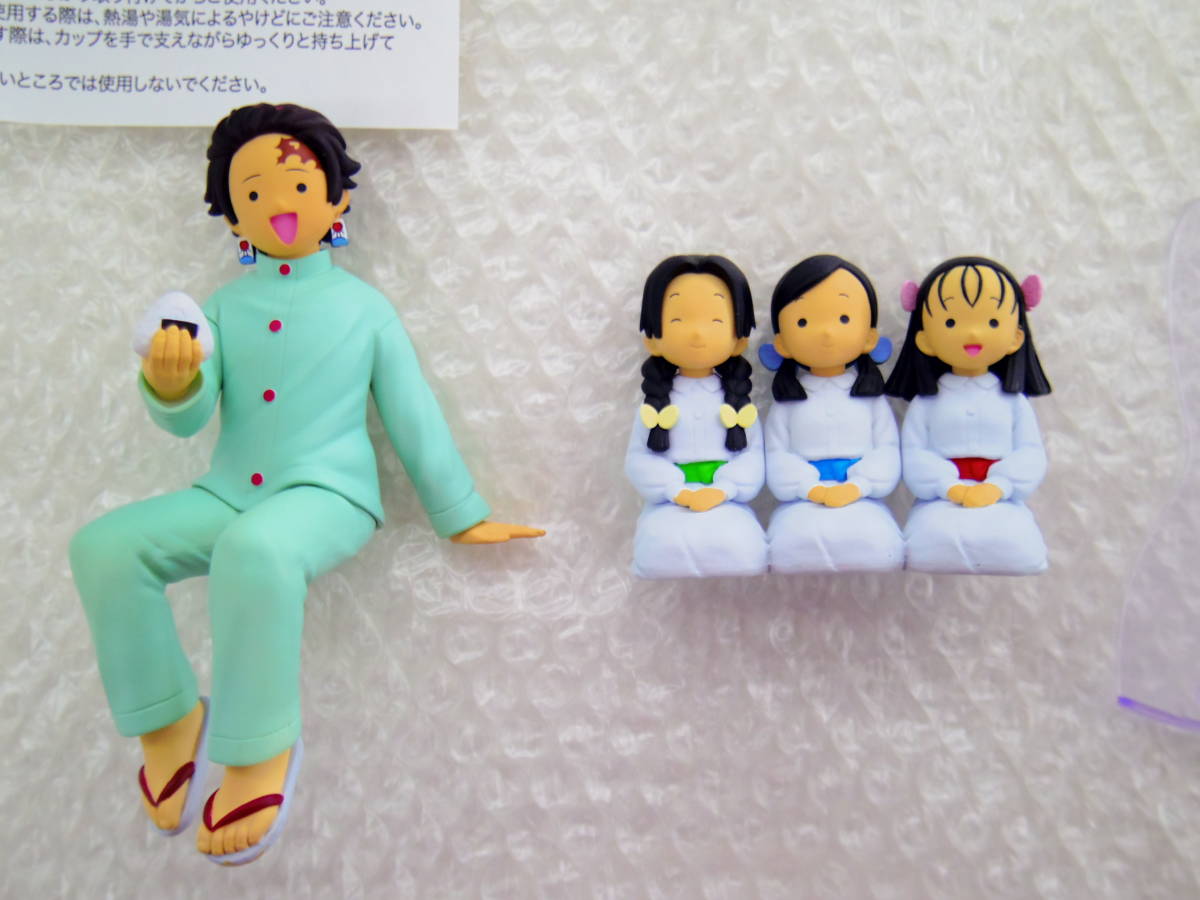 日清 NISSIN 鬼滅の刃 フタどめ フィギュア キャンペーン品 炭治郎、禰 