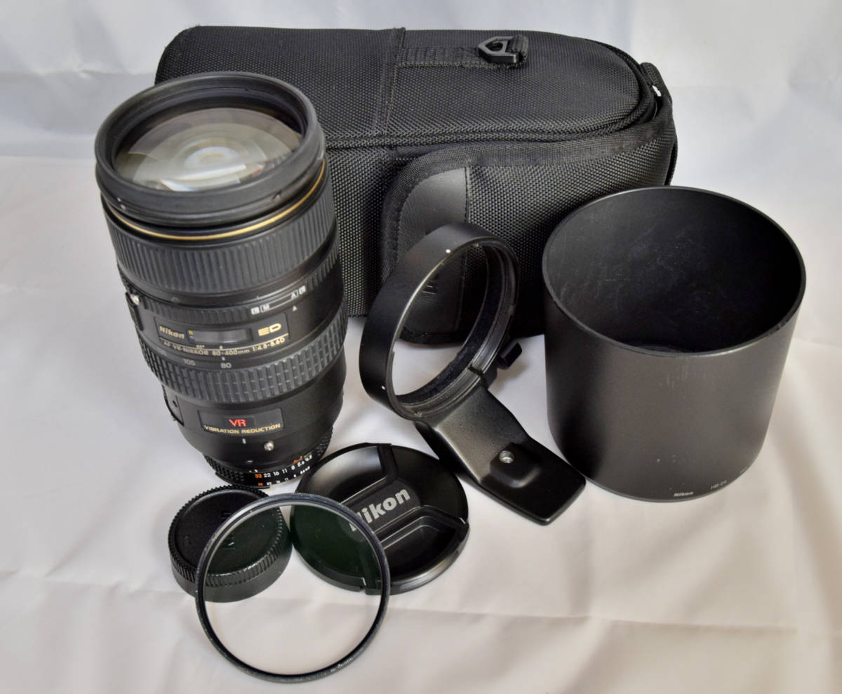 NIKON ニコン 望遠ズームレンズ AI AF VR Zoom Nikkor 80-400mm f/4.5 