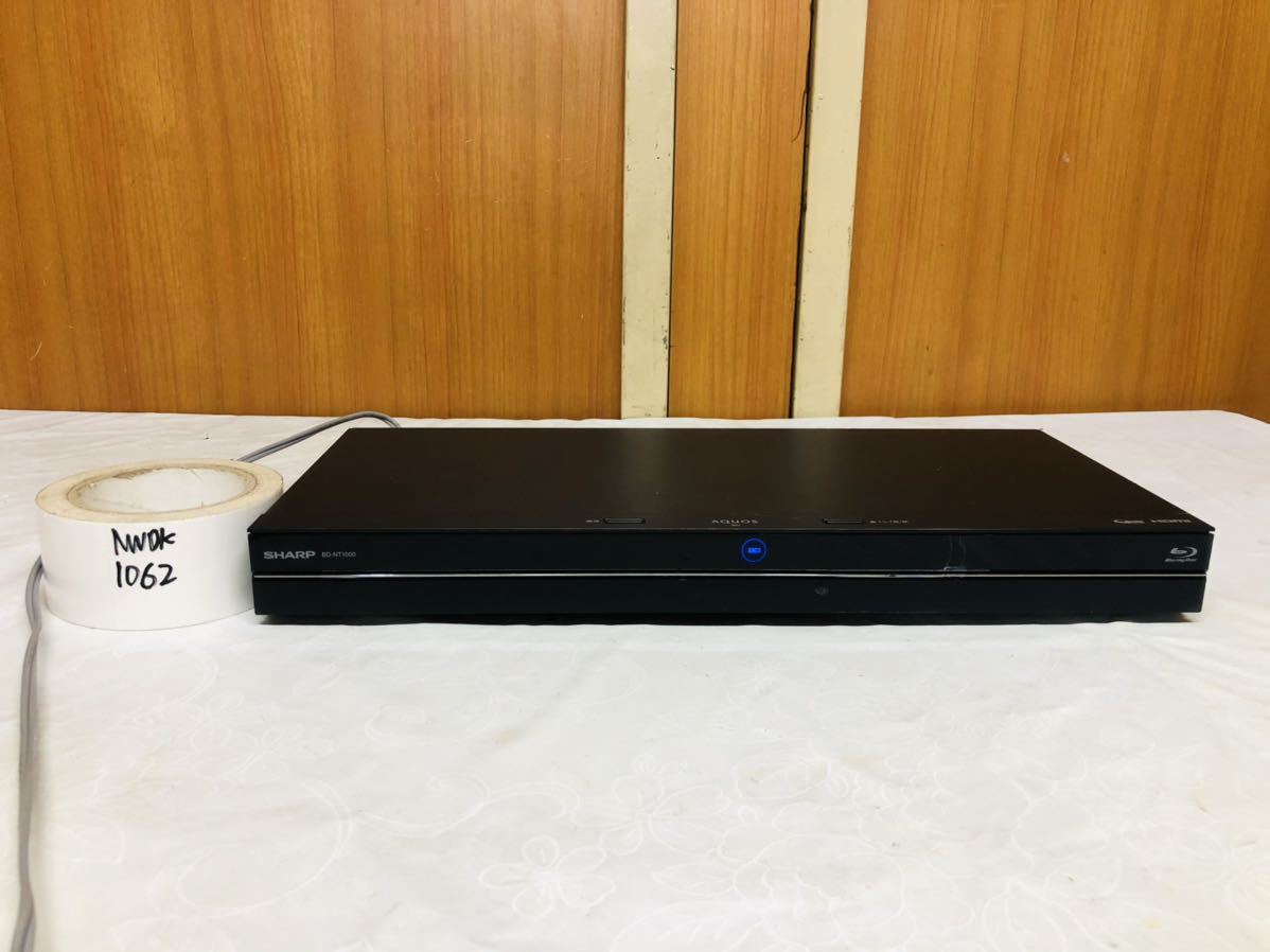 シャープ sharp ブルーレイディスクレコーダー BD-NT1000 2016年 AQUOS