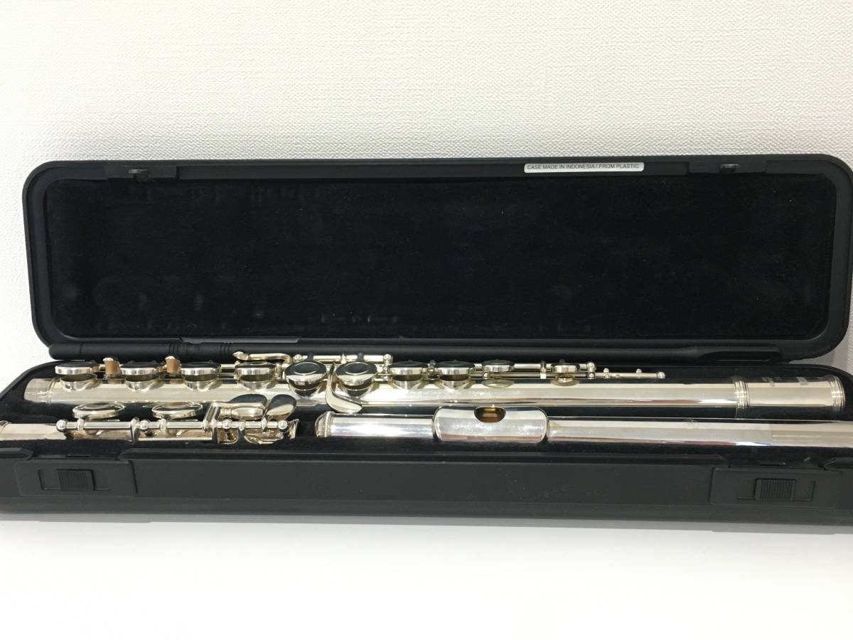 YAMAHA フルート YFL-221 - | 0 ESTABLISHED ヤマハ Flute 1 400⁄300 2 