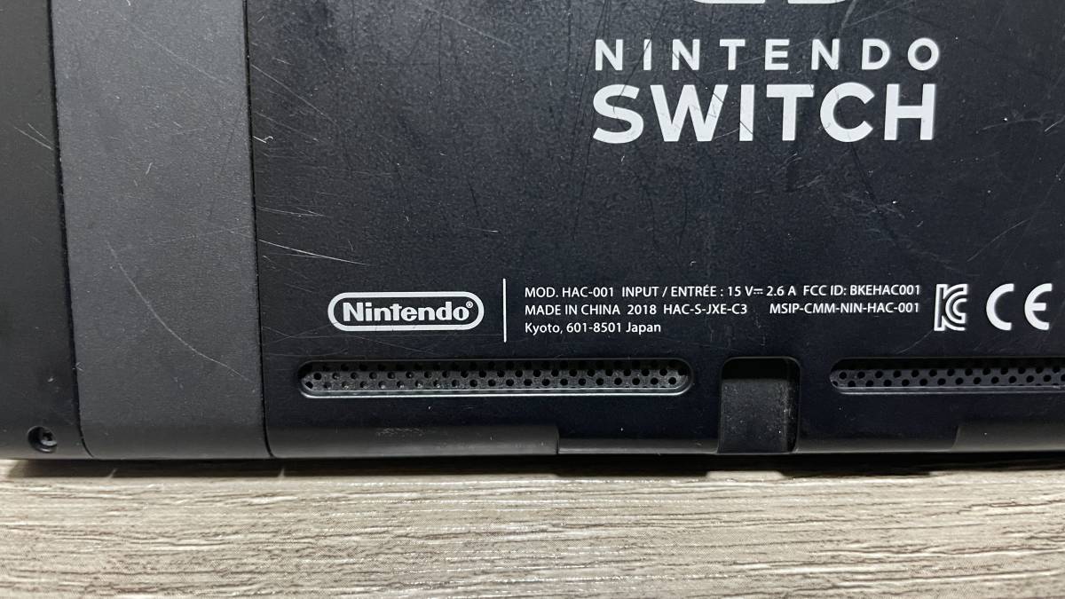 大砲候補 ☆ switch ☆ ニンテンドースイッチ 本体のみ 動作品 状態