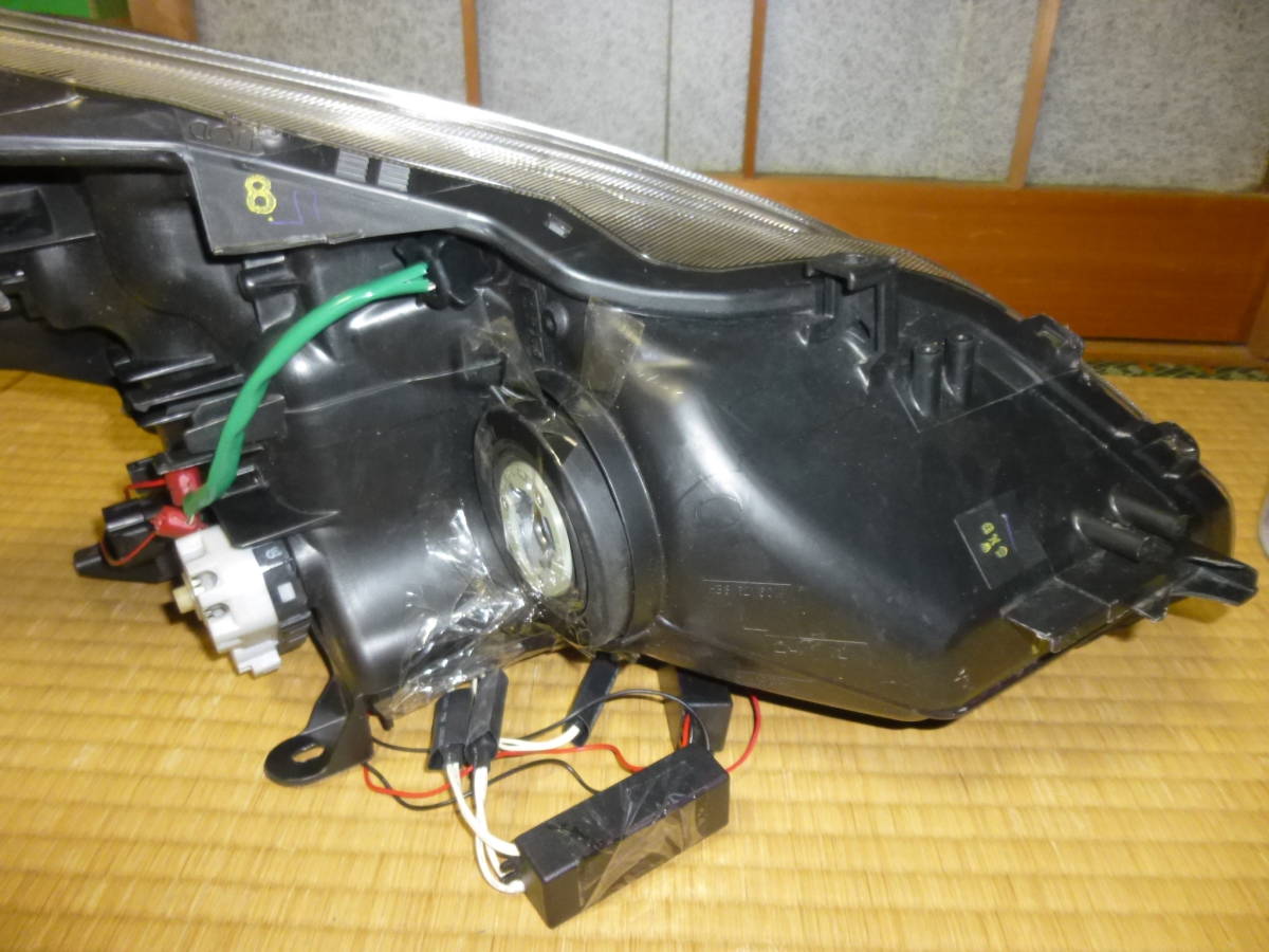 ジャンク 40系 前期 プリウスα US風 純正加工LEDヘッドライト 6連CCFL 