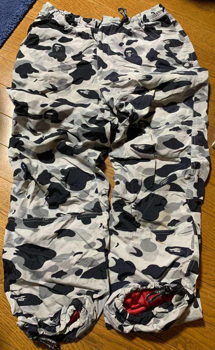 エイプ a bathing ape アベイシングエイプ カーゴパンツ ape マイロ 