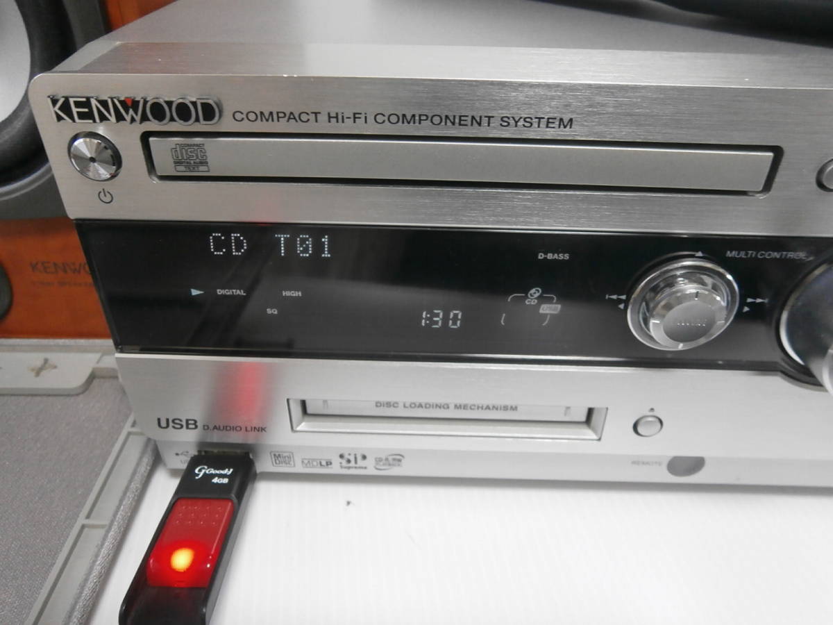 KENWOOD RD-UDA77 システムコンポ MDコンポ 【公式通販】