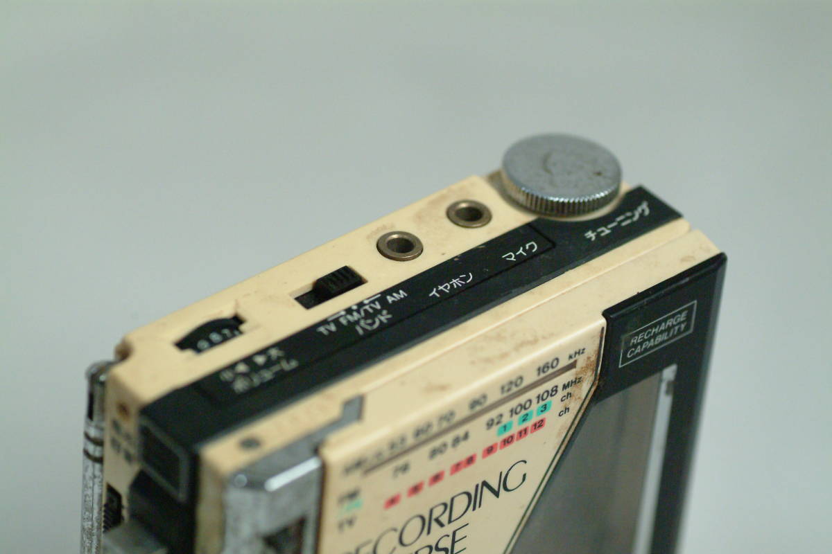 三洋(SANYO)サンヨー ラジオ付きカセットレコーダー MR-63 ラジオは