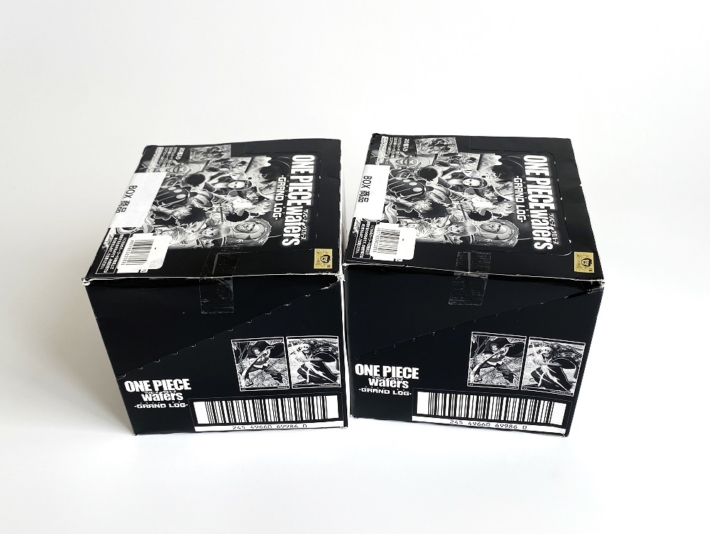 2BOX 新品 未開封 ワンピース ウエハース GRAND LOG (20個入) 食玩