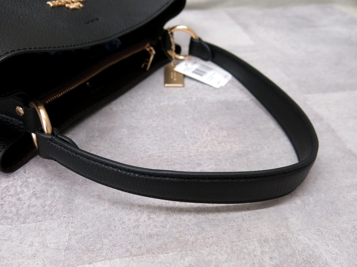 ○未使用○COACH コーチ○2021年購入○91122○タウン○カーフ レザー 