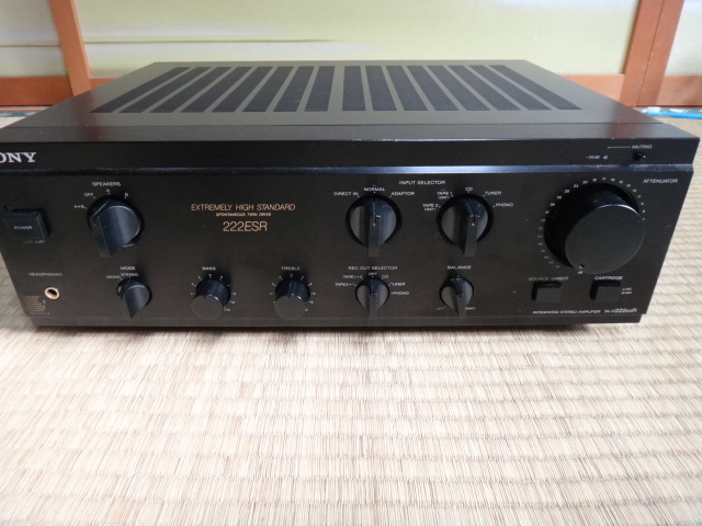 SONY ソニー☆ TA-F222ESR プリメインアンプ 音出・動作正常 SONY