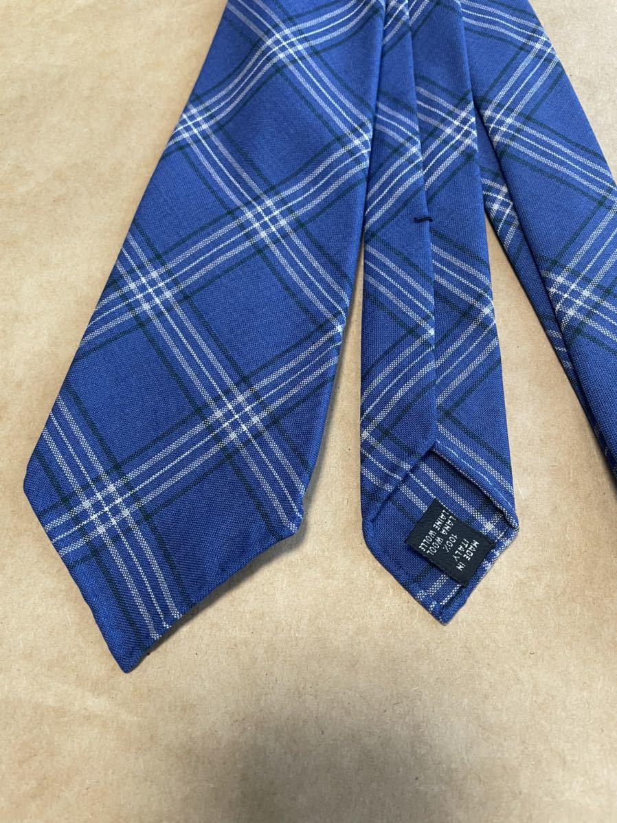 TIE YOUR TIE セッテピエゲ ネイビーソリッド LANA WOOL TIE YOUR TIE