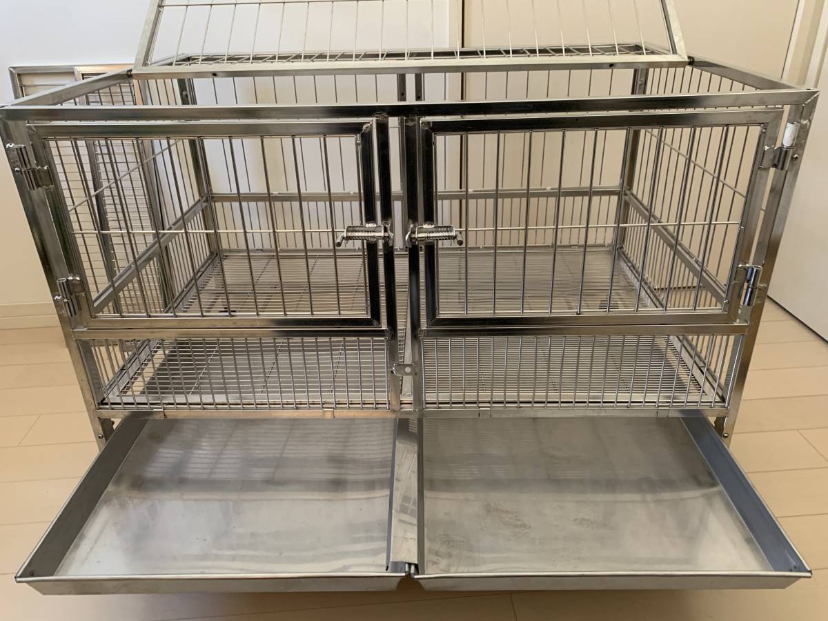 小型犬 2匹用 ケージ 中古 取りに来られる方限定 【公式通販】