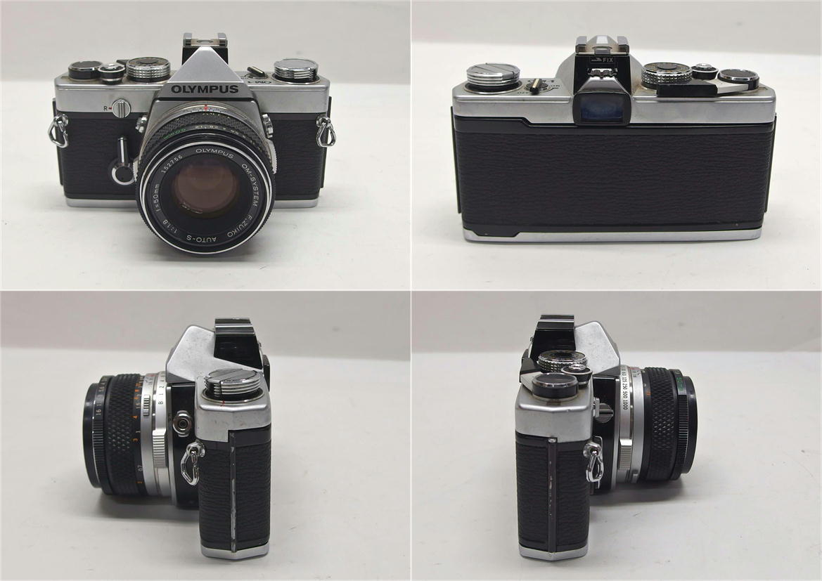 オリンパスOM-1 ジャンク OLYMPUS OM-1 カメラ一式 ケース付