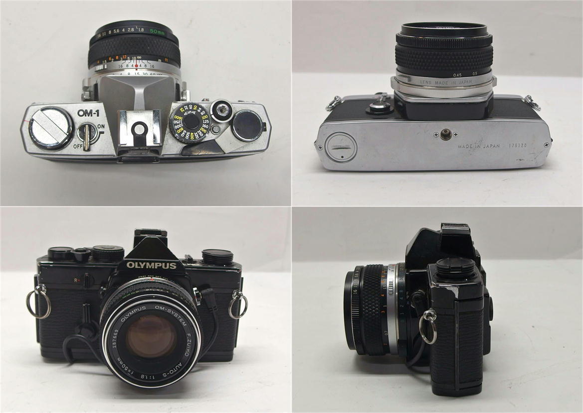 1円【ジャンク】OLYMPUS オリンパス/オリンパスOM-1 2台セット/OM-1/82
