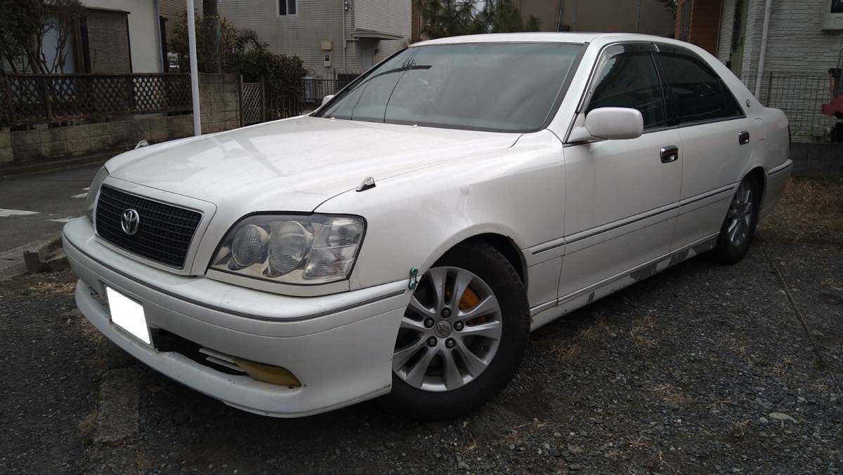 中古車 JZS171 トヨタ クラウン アスリートV 1JZ ターボ ドリフト 