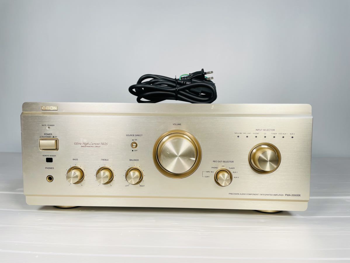 DENON PMA-2000ⅡR 動作品 プリメインアンプ プリメインアンプ DENON