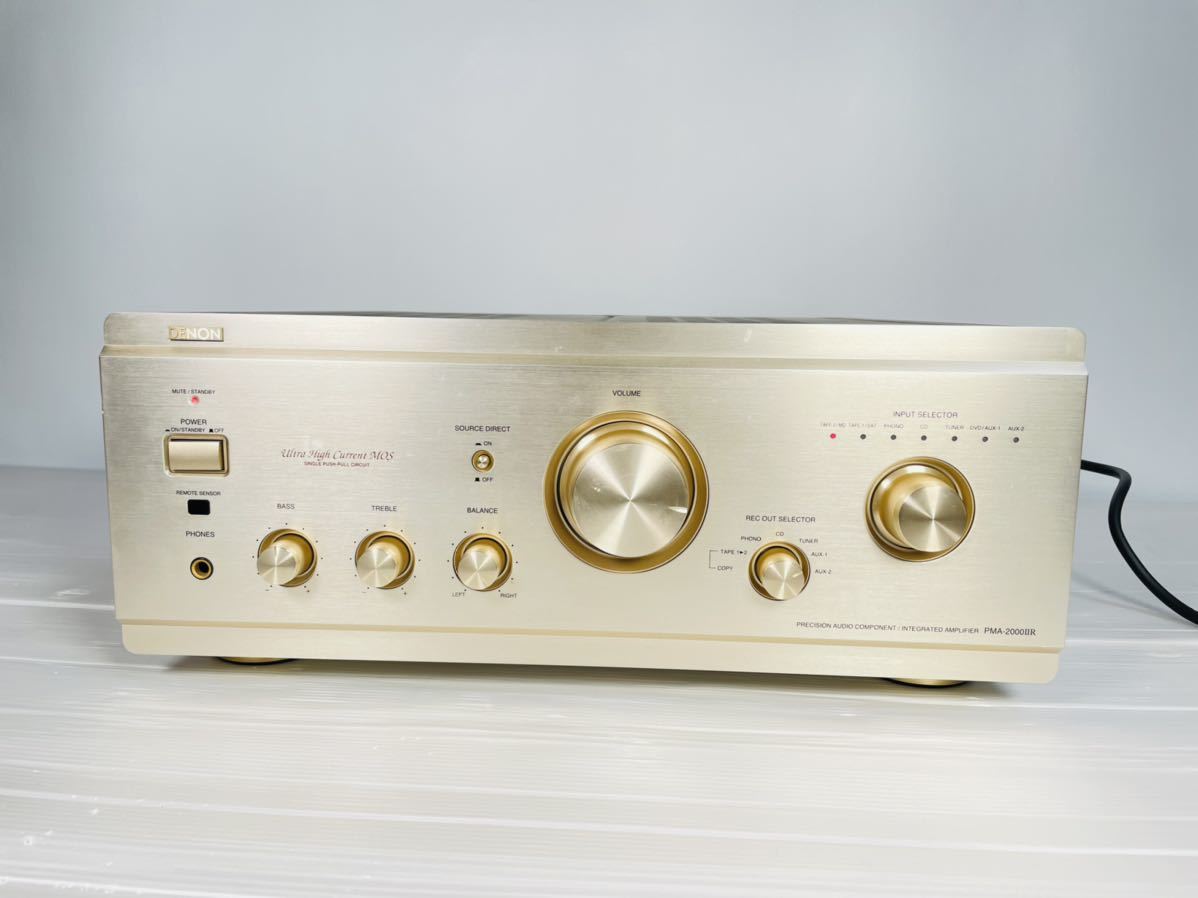 DENON PMA-2000ⅡR 動作品 プリメインアンプ プリメインアンプ DENON
