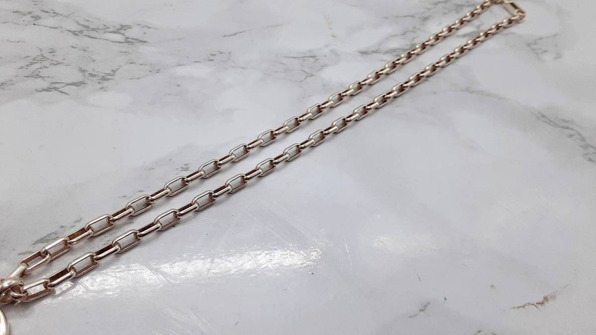 1000円☆GUCCI グッチ インターロッキング ネックレス 箱付き☆GG ロゴ 