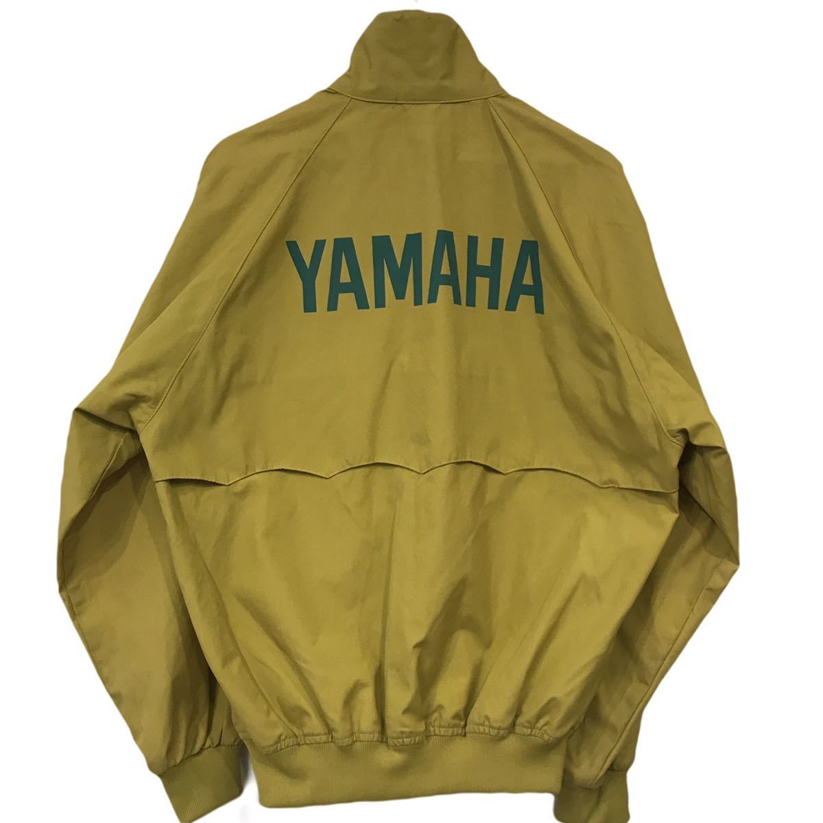 ヴィンテージ YAMAHA ヤマハ ジップアップジャケット ブルゾン 裏地