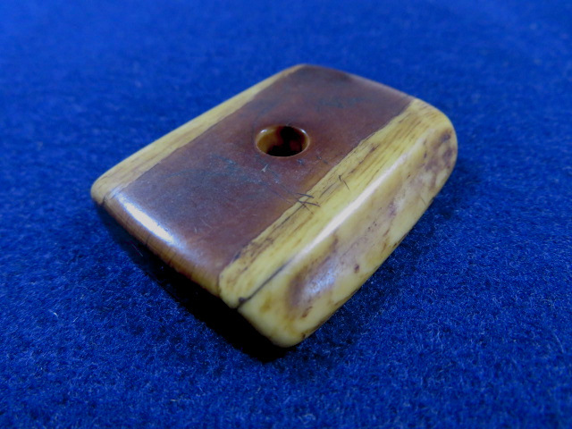 提げ物 根付 ウニコール 一角 時代物 饅頭 提げ物 饅頭根付（検：判子