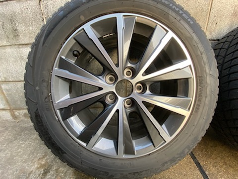 プジョー 308 純正 16インチ 7J 44 108 5H FALKEN 205/60R16 オール
