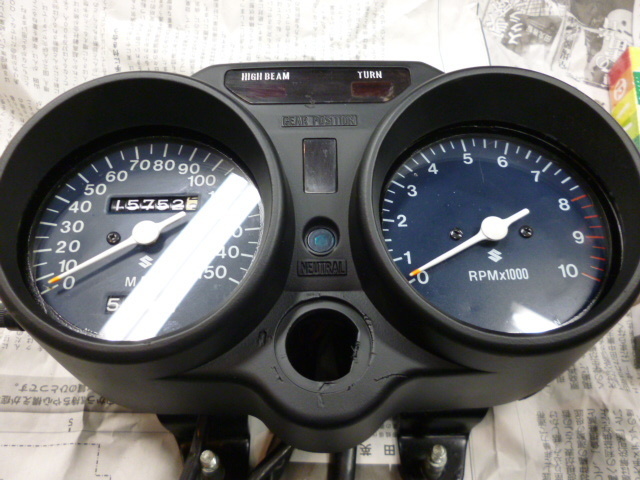 スズキ GT380 gt550 国内メーター部品  速度警告灯  組み換え用 スズキ GT380 gt550 国内メーター部品 速度警告灯 組み換え用