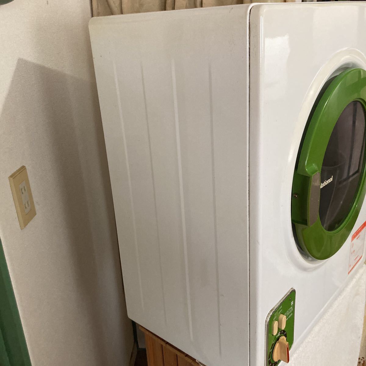 衣類乾燥機 ナショナル ELECTRIC DRYER NH-580EL 家電グットデザイン賞