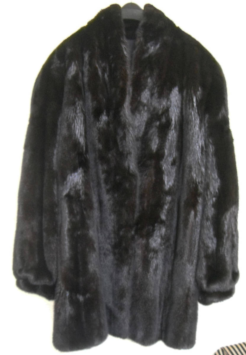 【格安，人気SALE】 １円 Black Jewel/ミンク/毛皮コート/こげ茶系/11号(ミンク)｜売買されたオークション情報、yahooの商品情報をアーカイブ公開 - オークファン ミンク