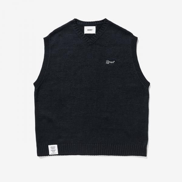 送料無料【新品】サイズL WTAPS DITCH / VEST / POLY 212MADT-KNM03