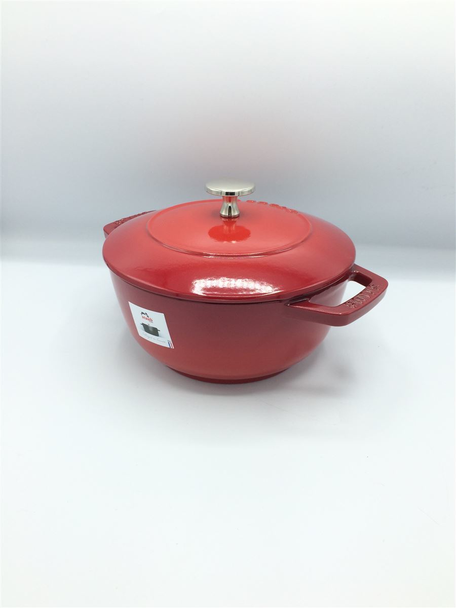 お得，限定セール Staub 鍋/容量:1.5L/サイズ:18cm/RED(両手鍋)｜売買されたオークション情報、yahooの商品情報をアーカイブ公開 - オークファン 両手鍋