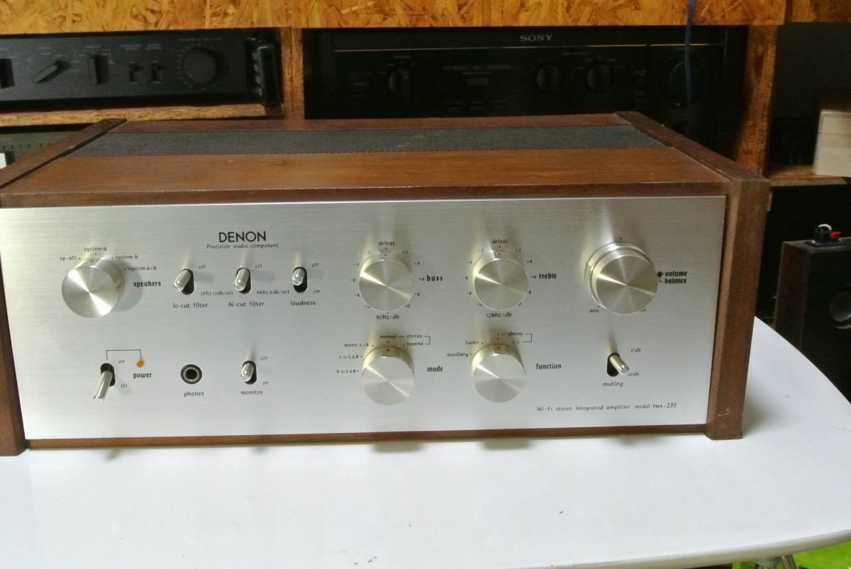 DENON PMA-235 完全ジャンク PMA-235 DENON デノン Amplifier Recently 名