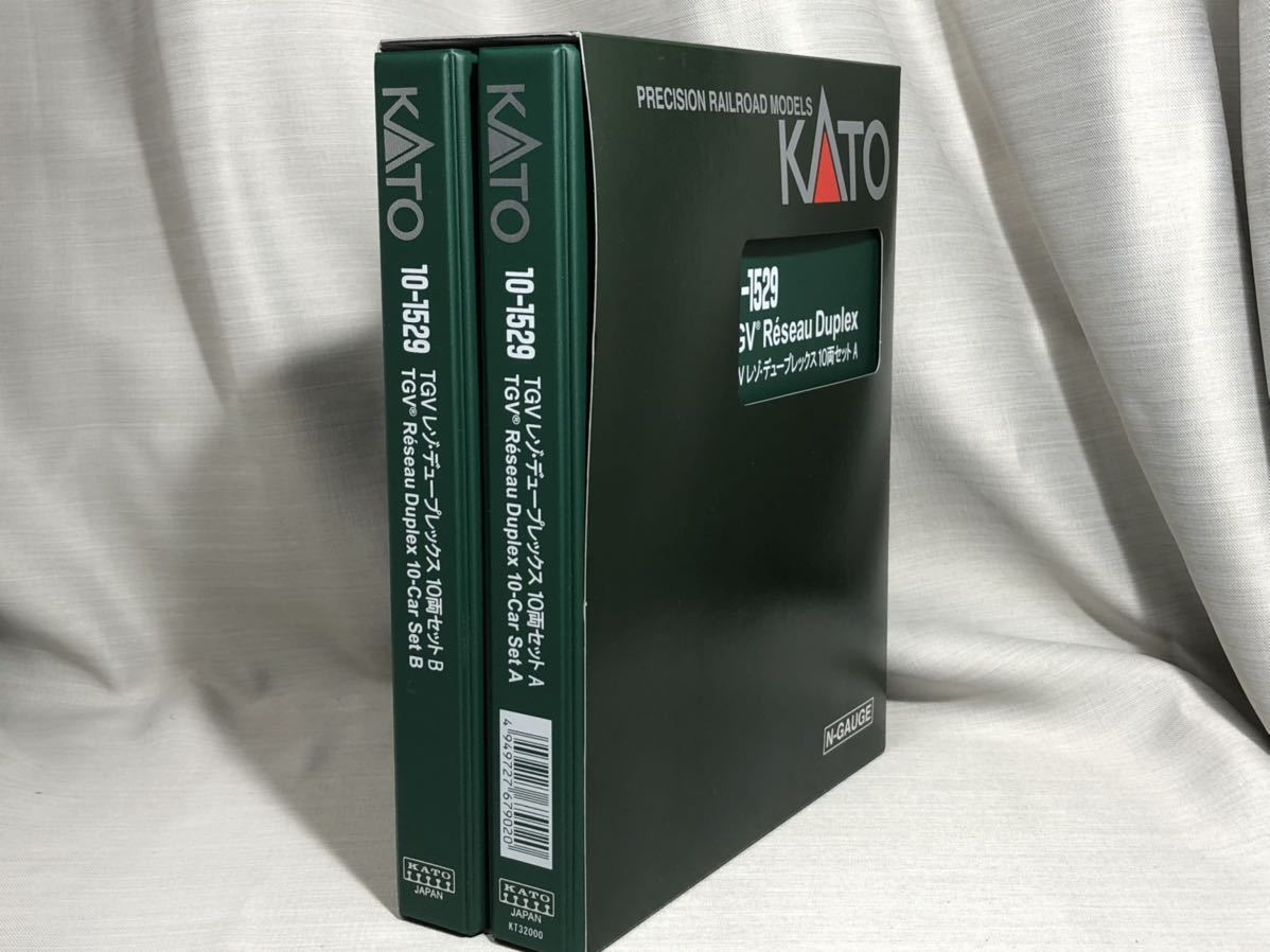 KATO 10-1529】TGV-RD(TGVレゾ・デュープレックス)10両セット【新品