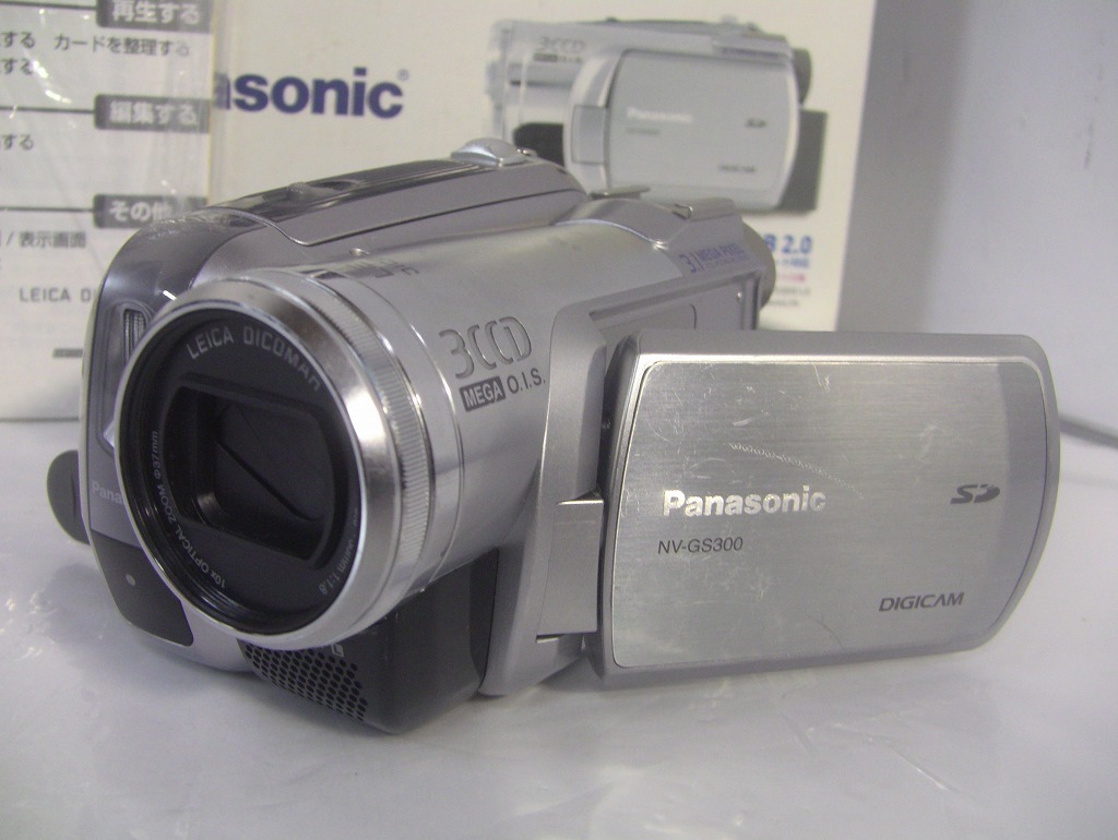 MiniDVテープ再生できます！【動作確認済み】 Panasonic MiniDVビデオカメラ NV-GS300　☆ダビングにご使用ください！☆/0024 Panasonic MiniDVテープ再生できます！動作確認済み MiniDVビデオ 大画面 動作確認済み NV-GS70
