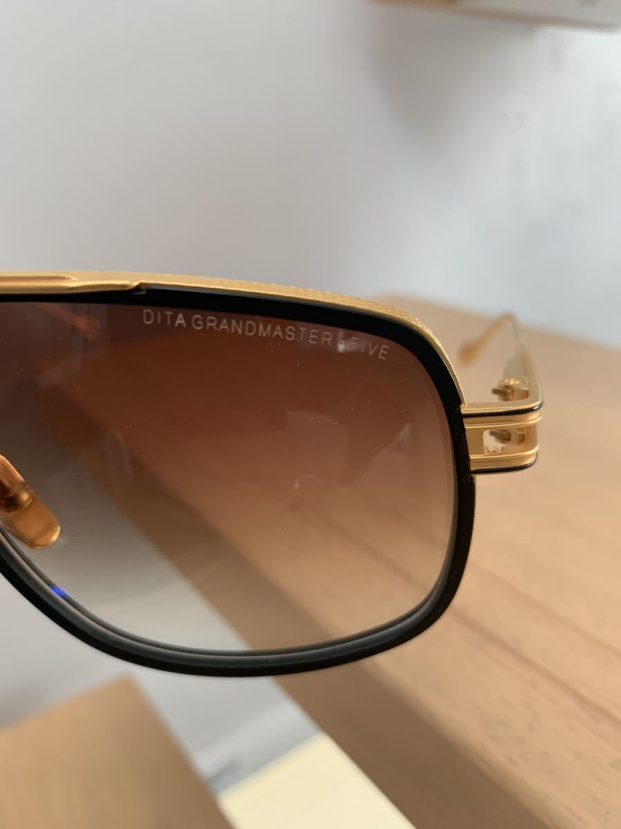 DITA サングラス ブラウンレンズ ゴールドフレーム DITA サングラス ブラウンレンズ ゴールドフレーム