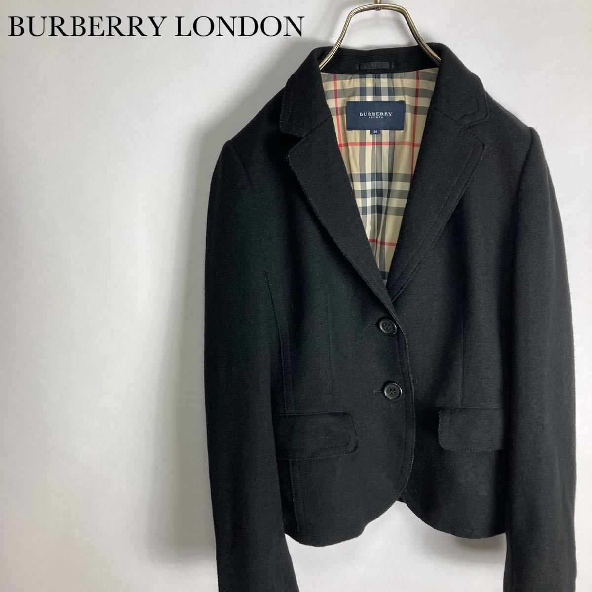 BURBERRY LONDONバーバリーロンドンノバチェックテーラードジャケット バーバリーロンドン テーラードジャケット レディース ノバチェック柄