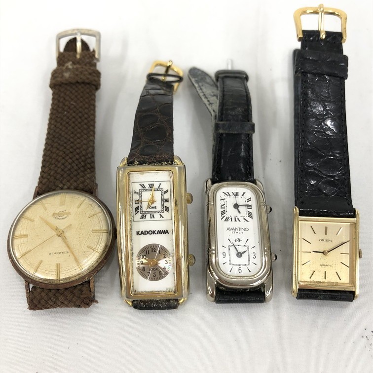 1295604】腕時計 ジャンク品 おまとめ SEIKO / AVANTINO / ORIENT ほか