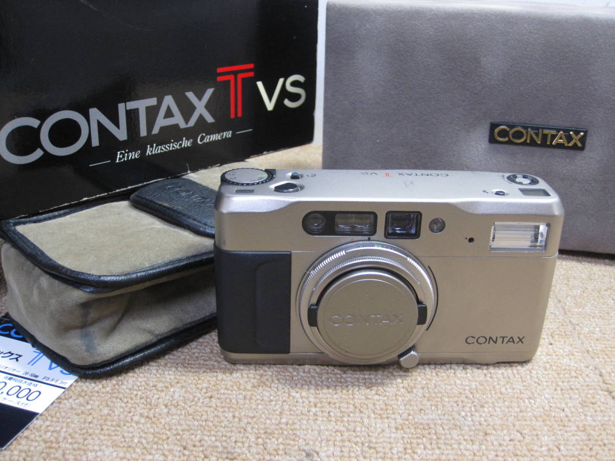 △コンタックス△CONTAX TVS フィルムカメラ△USED品 CONTAX TVS
