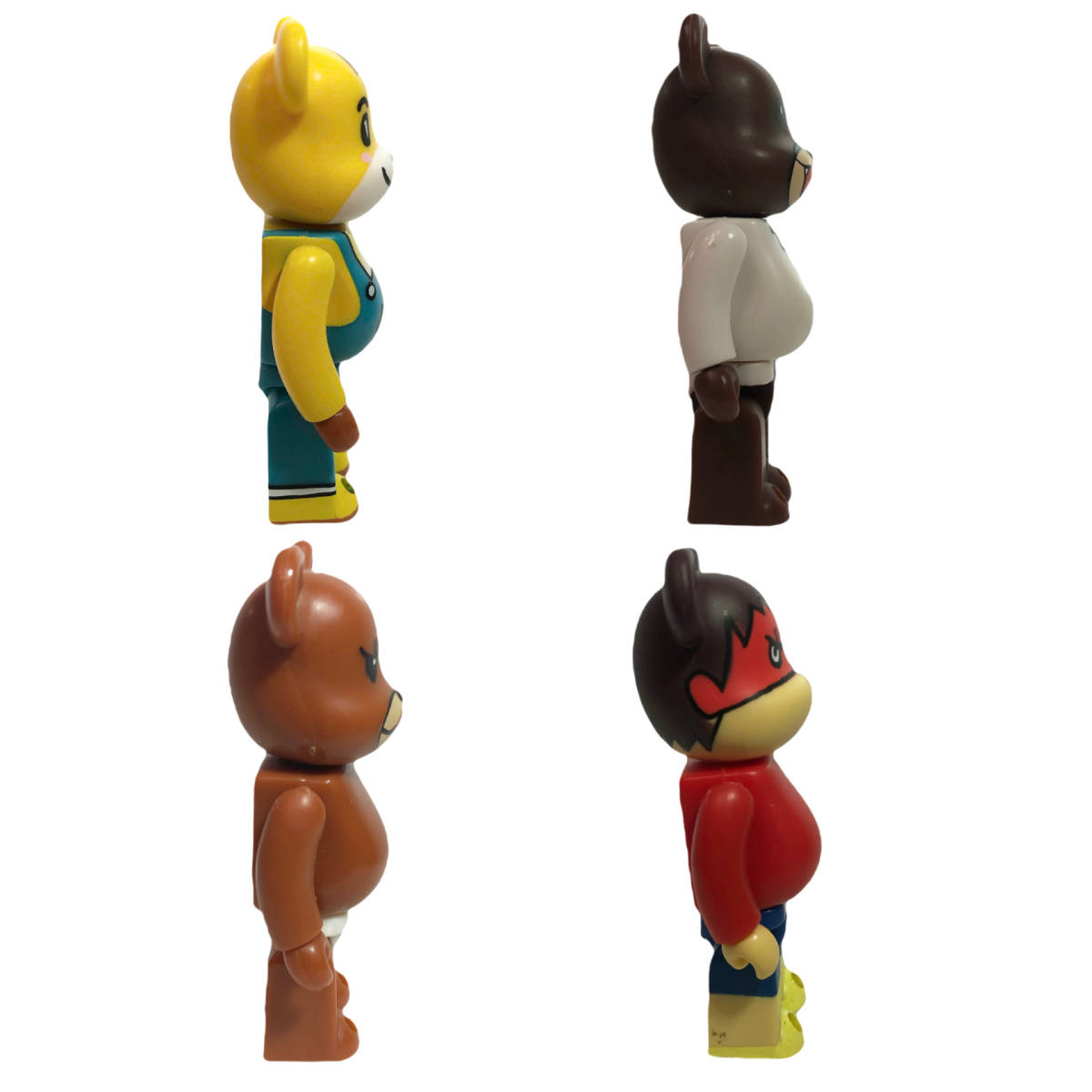 BE@RBRICK/ベアブリック100%】SERIES16 ARTIST 秘密結社鷹の爪 4体 