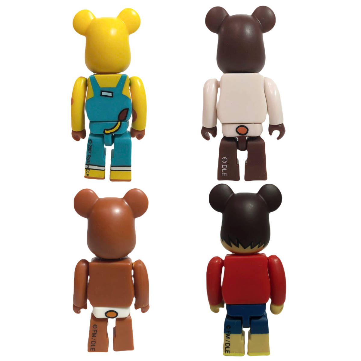 BE@RBRICK/ベアブリック100%】SERIES16 ARTIST 秘密結社鷹の爪 4体 