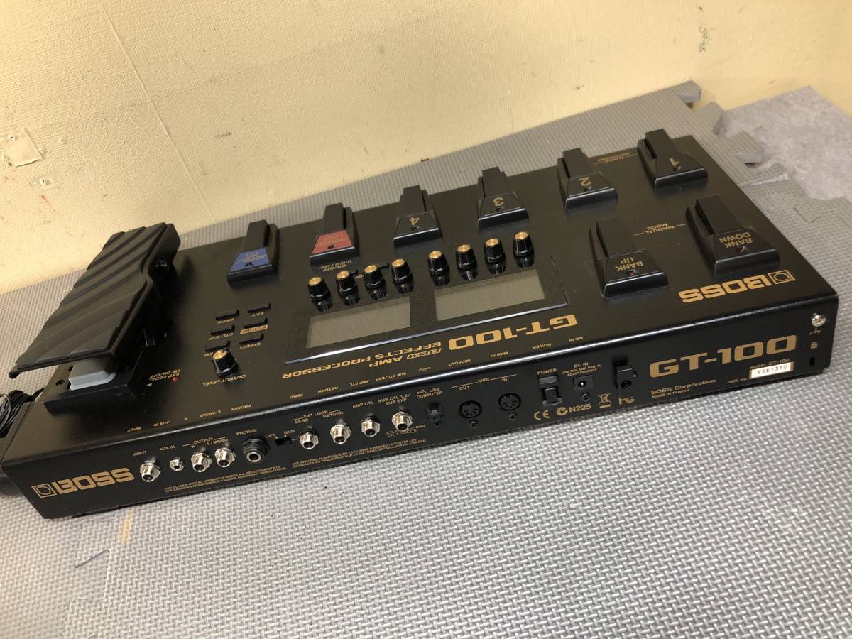 レビューまだまだ現役で使えるマルチエフェクター BOSS GT-100