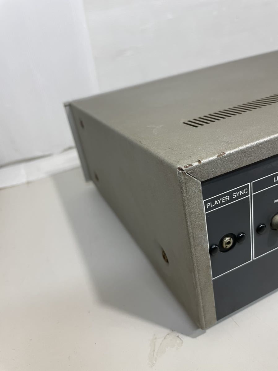 オーディオ機器 希少 AIWAアイワ カセットデッキ AD-F60M 一応ジャンクで