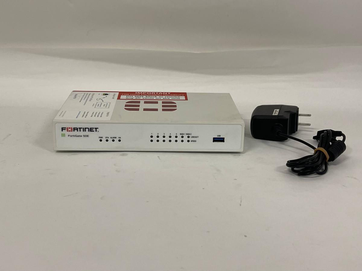 初期化済】FortiGate-60F 本体・電源アダプタセット 動作品 楽天市場
