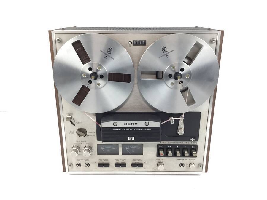 TC-6650 ソニー オープンリールデッキ a1-202 ○SONY ジャンク品扱い 