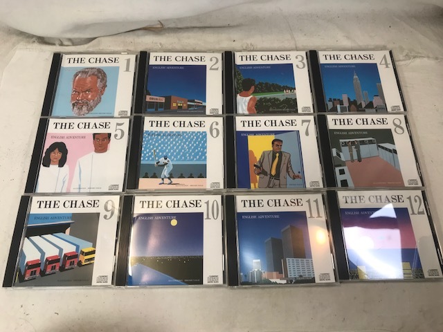 THE CHASE イングリッシュアドベンチャー 追跡 CD 12枚 | セット 和訳