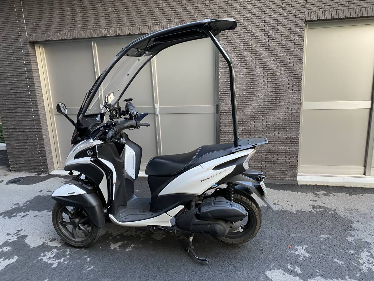 トリシティ155 帝都産業ルーフ付 低走行極上車 普通免許仕様 豪華装備 トリシティ155 帝都産業ルーフ付 低走行極上車 普通免許仕様 豪華装備