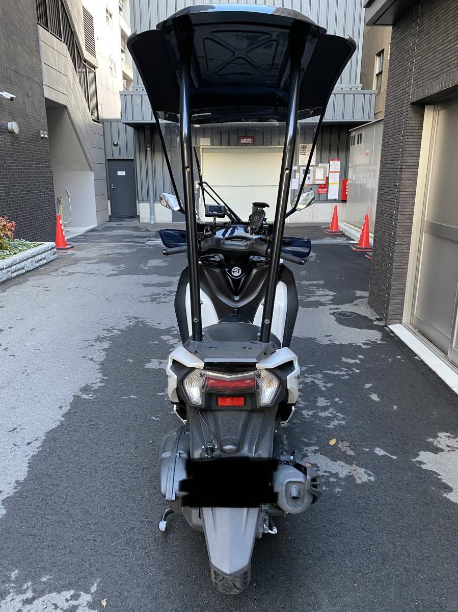 トリシティ155 帝都産業ルーフ付 低走行極上車 普通免許仕様 豪華装備